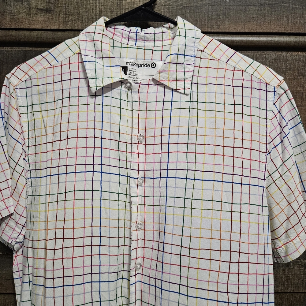 Pride Button Down Short Sleeve
